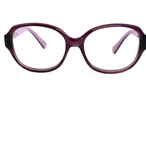 COACH Eyeglasses HC 8039 L039 Annette Purple Frames ONLY 57-15-130 5043/68 19695 - Picture 1 of 7